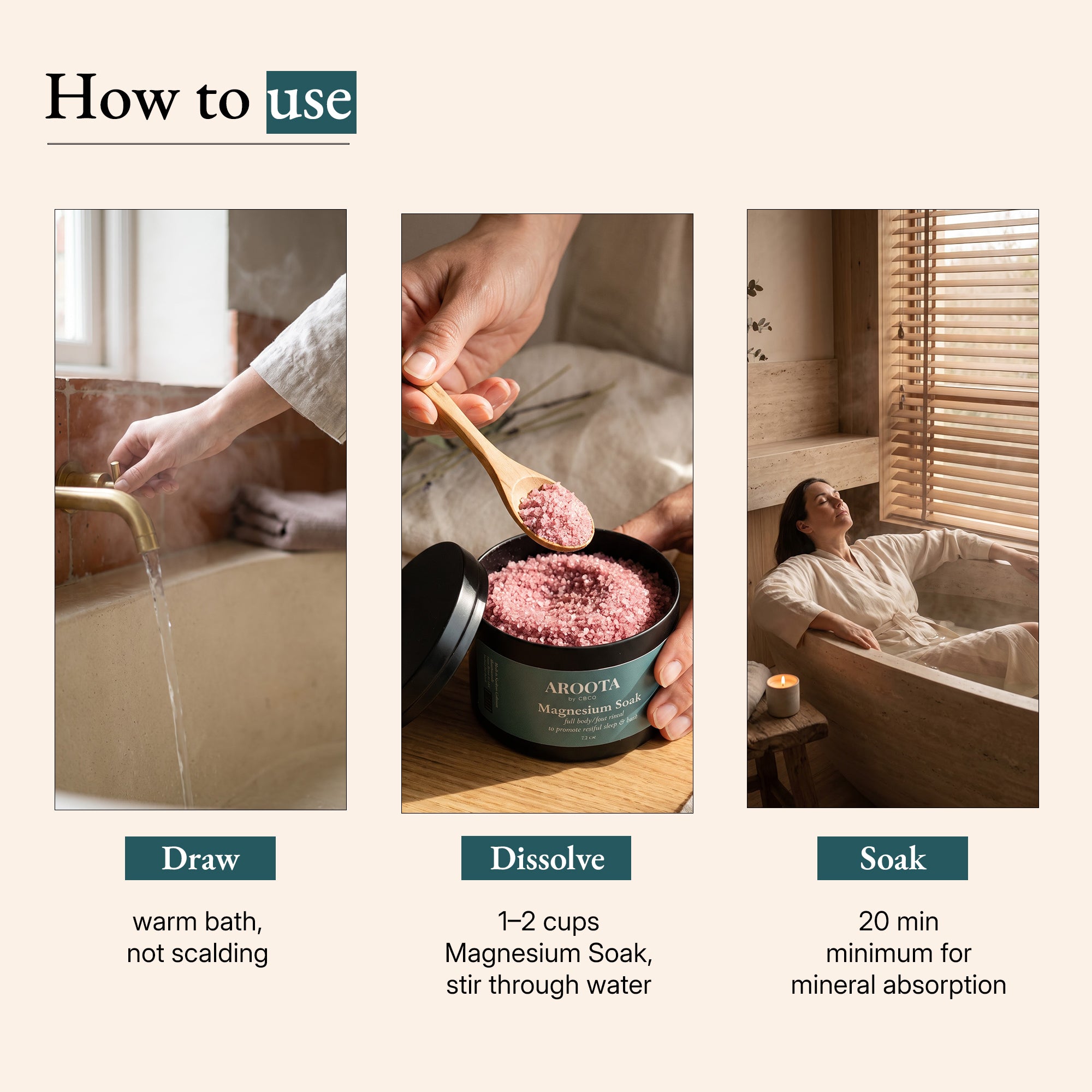 Magnesium Soak 7.5 oz